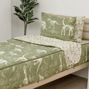 Fossils Zipper Bedding
