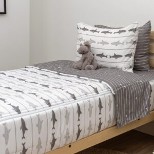 Great White Zipper Bedding
